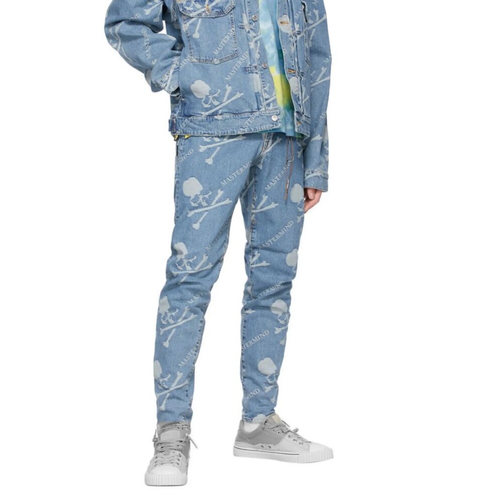 Mastermind Japan  Mastermind Japan Monogram Jeans Size S new With Tags